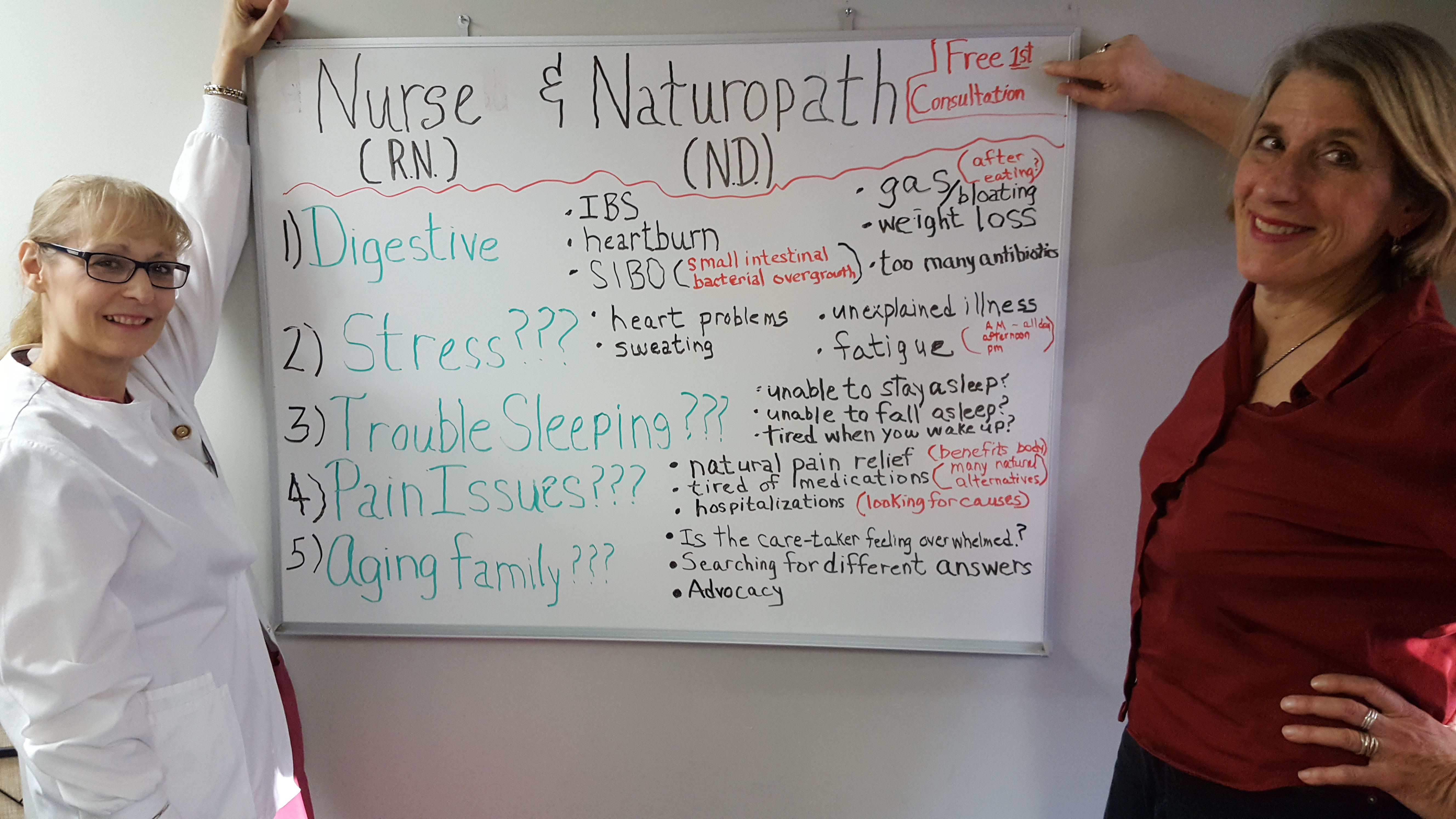Ask the Nurse and the Naturopath